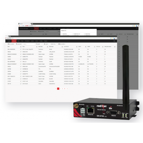 Logiciel SixView Manager pour routeur M2M pour terminaux distants RAM (RTU) et IndustrialPro 6000 Sixnet