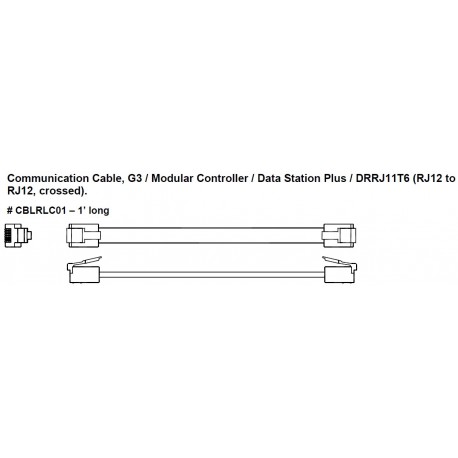 Câble RJ-12 to RJ-12 1 inch